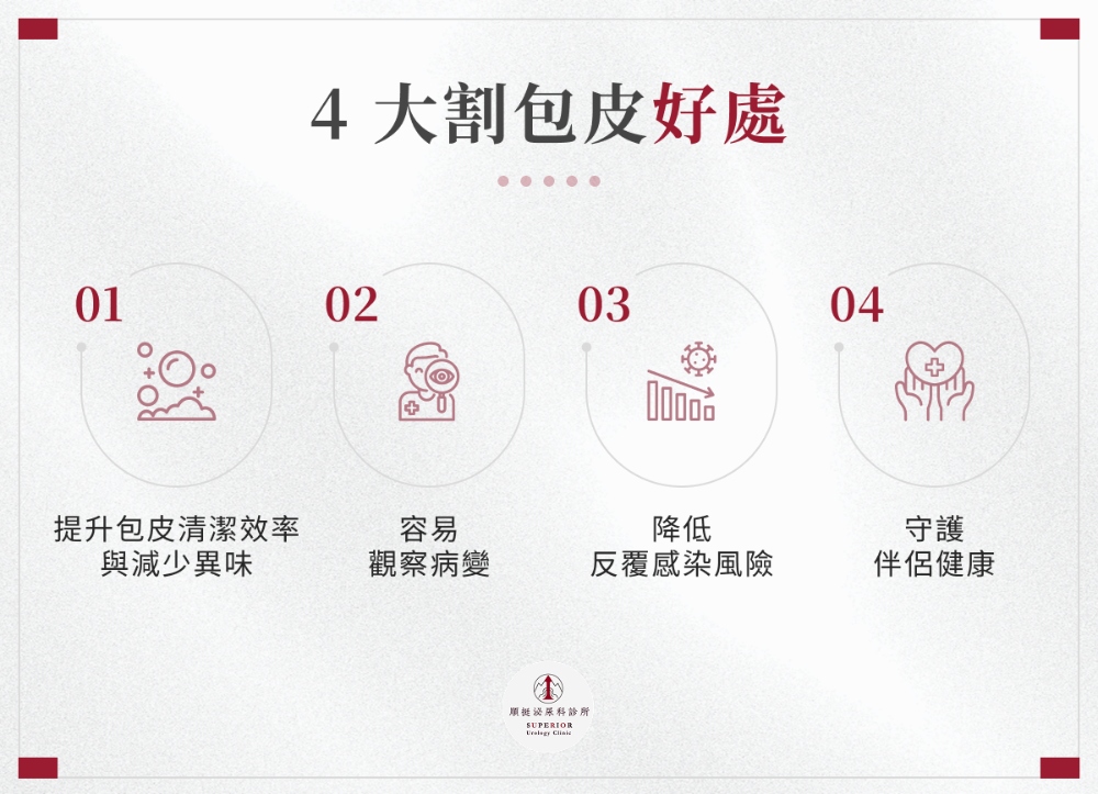 4 大割包皮好處